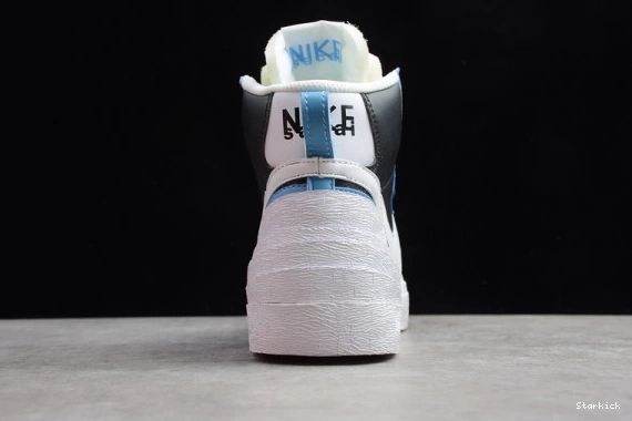 BLUE UNIVERSITY BLAZER NIKE SACAI MID BV0072-001 X 0326